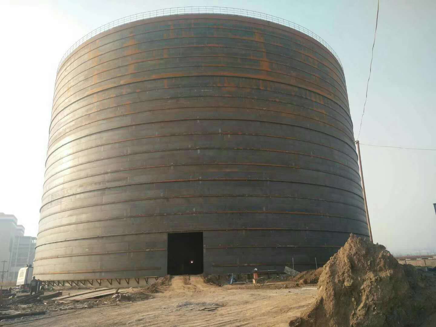 中方承建大型钢板库的好处及原理