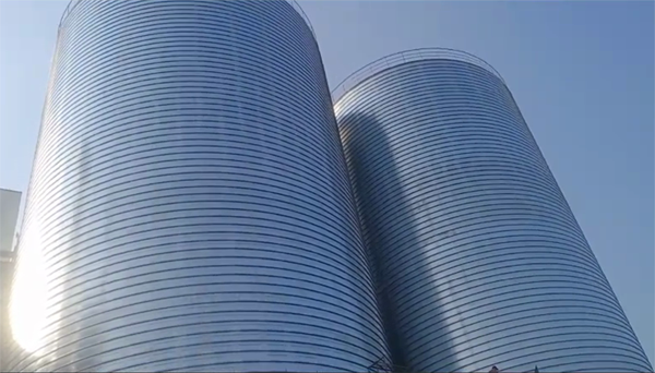 中方2座混凝土高架卷板仓